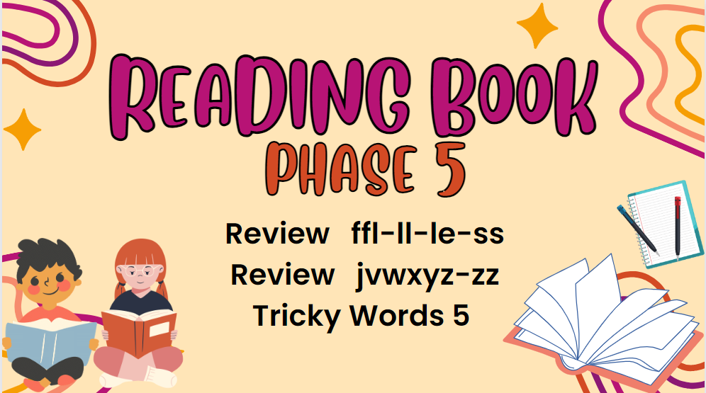 English Reading Phase 5 : Book 3 – 5 [Module Course]