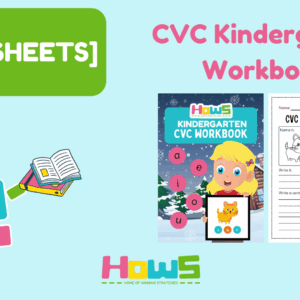 [WORKSHEETS] CVC Kindergarten Workbook