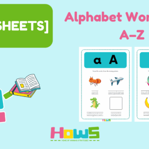 [WORKSHEETS] Alphabet Worksheets A–Z