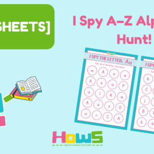 [WORKSHEETS] I Spy A–Z Alphabet Hunt!