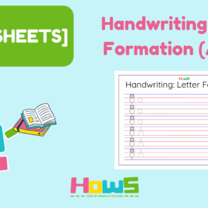 [WORKSHEETS] Handwriting Letter Formation (A to Z)
