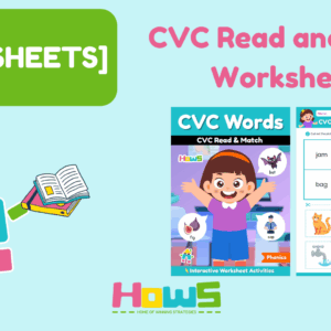 [WORKSHEETS] CVC Read and Match Worksheets