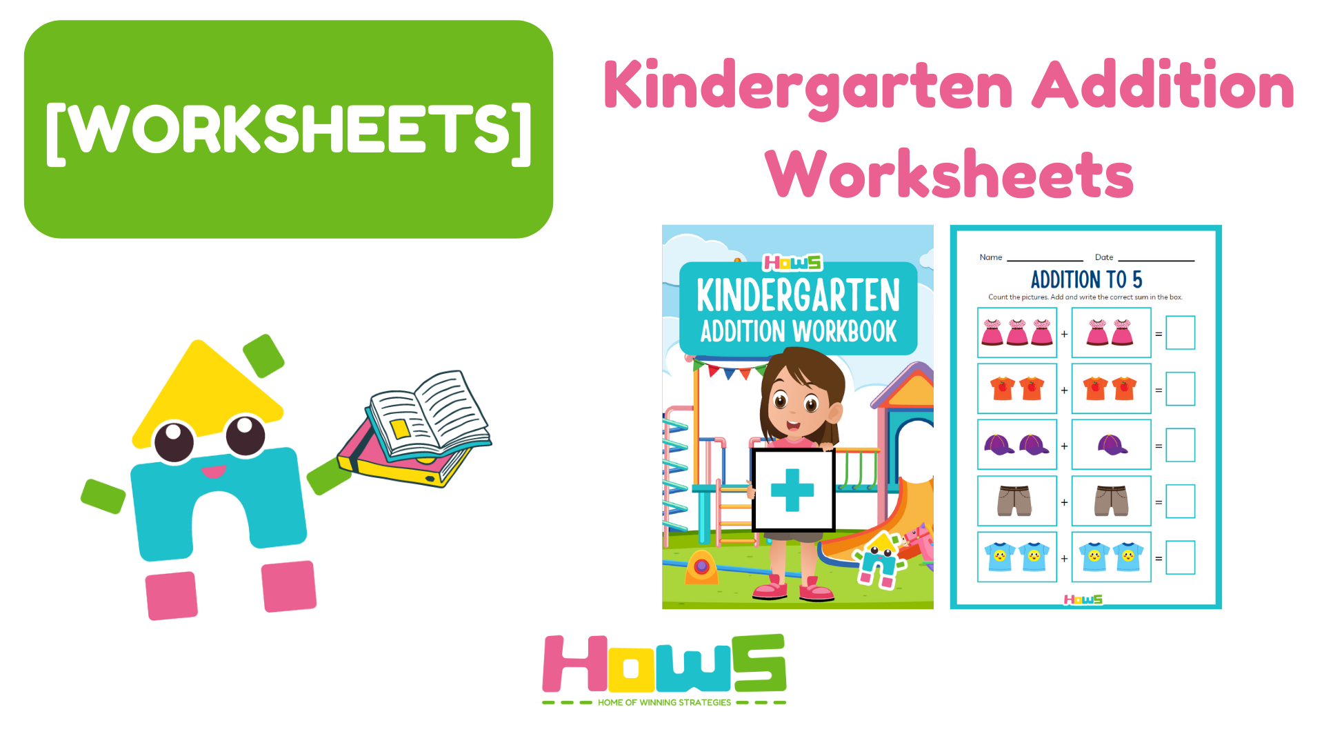 [WORKSHEETS] Kindergarten Addition