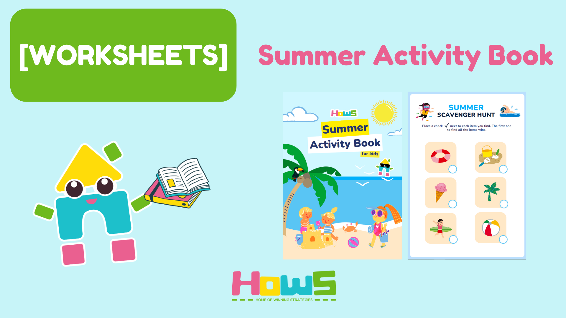 [WORKSHEETS] Summer Activity Book