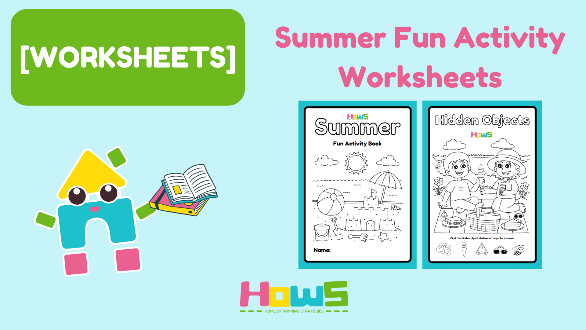 [WORKSHEETS] Summer Fun Activity Worksheets